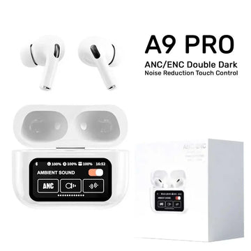A9 Pro Earbuds with ANC & LED Display